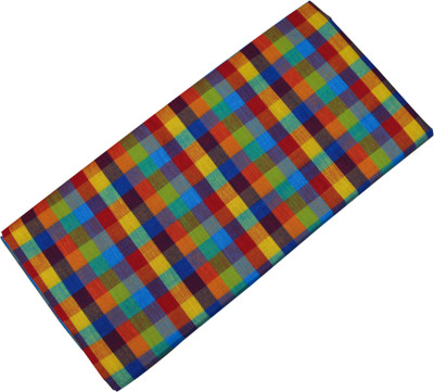 Spillbox Cotton Blend Solid Kurta Fabric