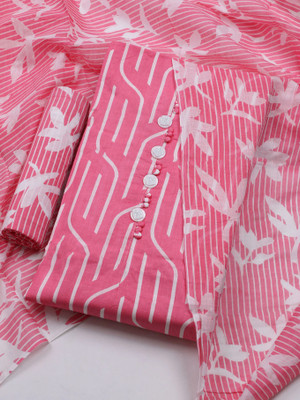 Meghdoot Textiles Pure Cotton Printed Salwar Suit Material