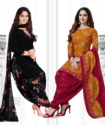 Priyashi Crepe Printed Salwar Suit Material