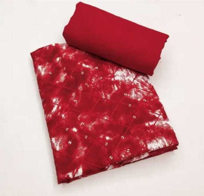 ZIKIGO Polycotton Embroidered Suit Fabric