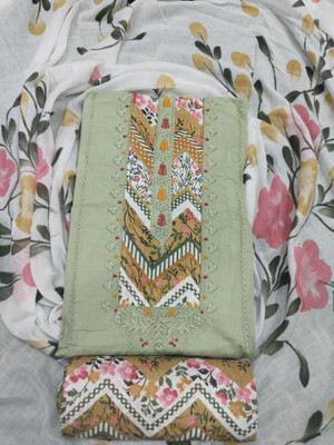 krishna boutique Pure Cotton Printed Salwar Suit Material
