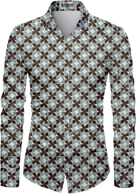 BUHA BROTHERS Cotton Blend Printed Shirt Fabric