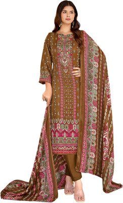 Rosniya Wool Printed Salwar Suit Material
