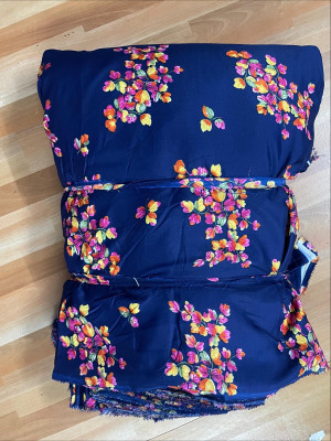 HIGHLANDING Crepe Printed Kurta Fabric