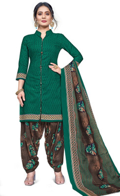 Rajnandini Cotton Blend Printed Salwar Suit Material