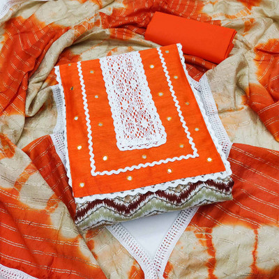 Peachmode Pure Cotton Printed Salwar Suit Material