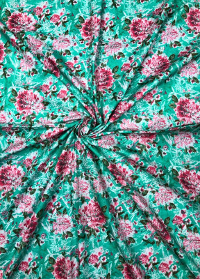 PALASH Pure Cotton Colorblock Multipurpose Running Fabric