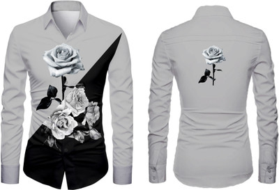 jrk enterprise Polyester Graphic Print Shirt Fabric