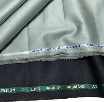 Raymond Pure Cotton Solid Shirt & Trouser Fabric