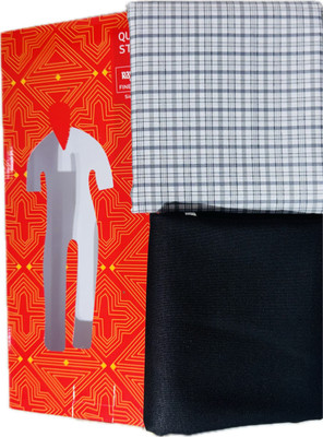Raymond Cotton Blend Checkered Shirt & Trouser Fabric