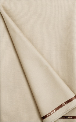 abhi fashion Cotton Blend Solid Trouser Fabric