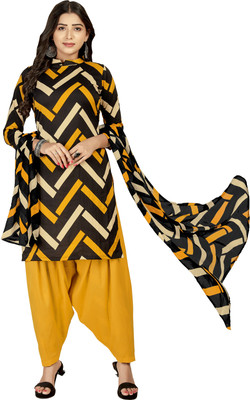 ANAND Crepe Printed Salwar Suit Material