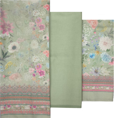 Soul Essence Wool Printed Salwar Suit Material