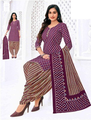 Pranjul fashion limit Pure Cotton Printed Kurta & Churidar Material
