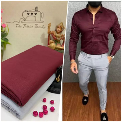 Rekag Polycotton Solid Shirt & Trouser Fabric