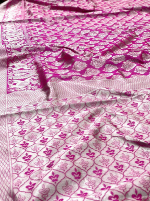 Kanjivaram Jacquard Printed Blouse Material