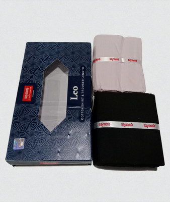 Raymond Cotton Blend Solid Shirt & Trouser Fabric