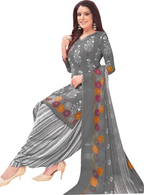 NISHIRE Crepe Printed Salwar Suit Material