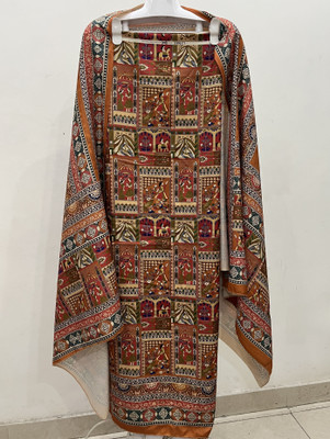 Raaha Wool Printed Kurta & Palazzo Material