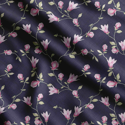 Soimoi Pure Cotton Floral Print Multi-purpose Fabric