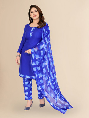 Moda Rapido Crepe Printed Salwar Suit Material