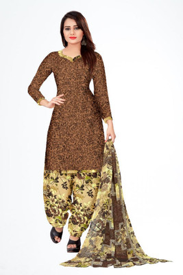 Wonaya Fab Crepe Paisley Salwar Suit Material