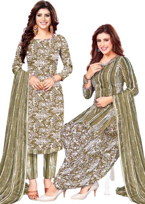 Eddika Crepe Printed Salwar Suit Material