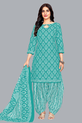 Simmu Printed Kurta, Salwar & Dupatta Set