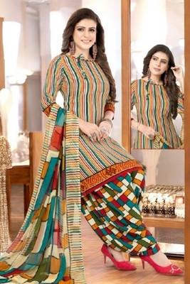 Dariya Fashion Crepe Printed Salwar Suit Material