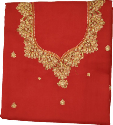 Vrinde Wool Embroidered Salwar Suit Material
