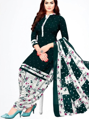 THIRA Crepe Printed Salwar Suit Material