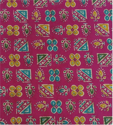 Sri Karpaga Silk Pure Cotton Printed Blouse Material