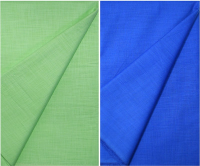 KUNDAN SULZ GWALIOR Cotton Blend Self Design Shirt Fabric