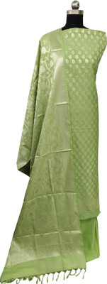 Naveera Pure Silk Self Design Salwar Suit Material