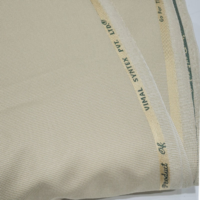 VIMAL SUITING Polycotton Solid Trouser Fabric