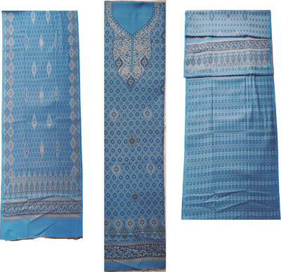 Vrinde Wool Embellished Salwar Suit Material