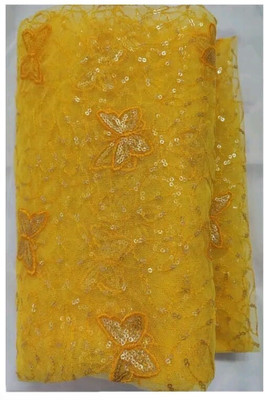 Nasimdress Net/Lace Floral Print Multi-purpose Fabric