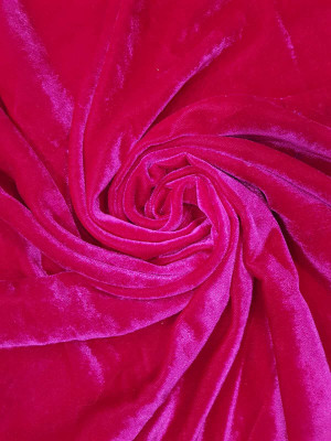 Seg Velvet Solid Multipurpose Running Fabric