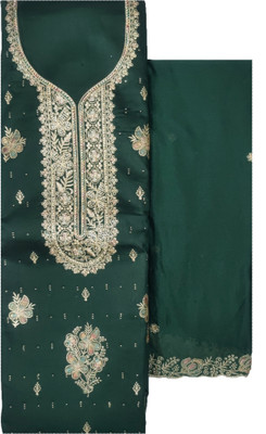 Soul Essence Pure Cotton Embroidered Salwar Suit Material
