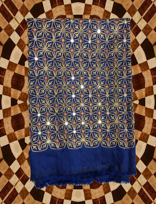 Shantuba textiles Silk Blend Embroidered Blouse Material