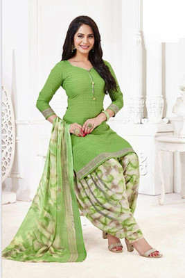 Sisa Enterprise Crepe Solid Salwar Suit Material