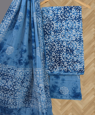RIGDOM Pure Cotton Self Design Salwar Suit Material