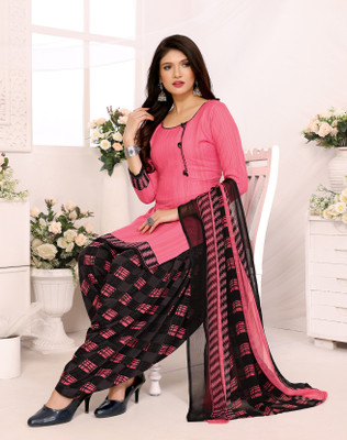 MAHAKLI CREATION Crepe Printed Salwar Suit Material