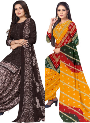 HouseOfCommon Cotton Blend Printed Salwar Suit Material