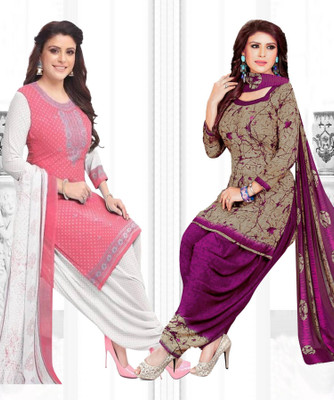 Caoimhe Crepe Printed Salwar Suit Material