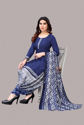 ANOKHISTYLE Crepe Printed Salwar Suit Material