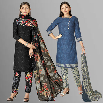 Kashvi Crepe Printed Salwar Suit Material