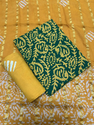 Drashti Creation Cotton Blend Printed Salwar Suit Material