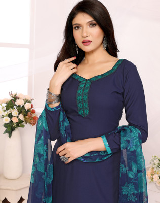 YASHIKA Crepe Printed Salwar Suit Material