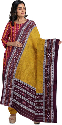 SANSIDDHI HANDLOOM Pure Cotton Embroidered Kurta & Churidar Material